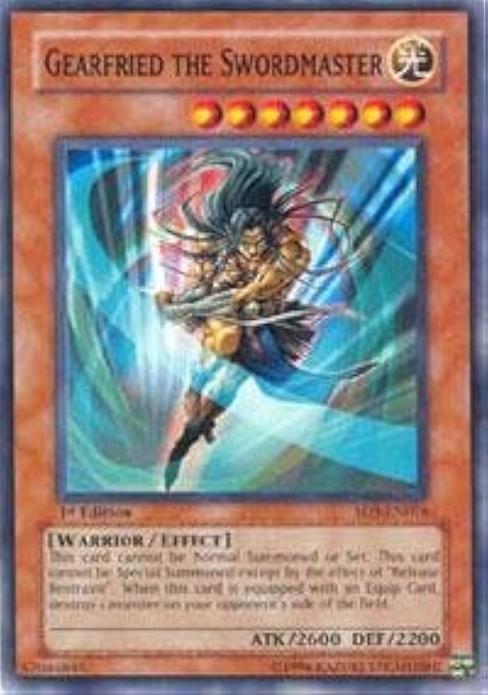 遊戯王OCG デュエルモンスターズ Gearfried the Swordmaster 1st Edition yugioh Gearfried the Swordmaster FET-EN022 1st Edition Ultra